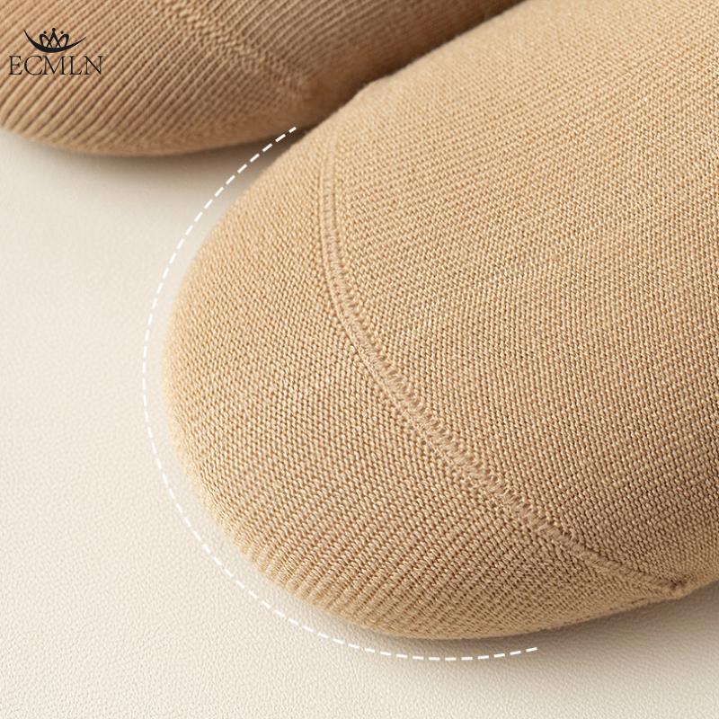 Хлопковые носки для женщин Хлопковые носки до середины голени