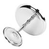 Metal Dessert Cup 304 Stainless Steel Mini Serving Dessert Dish Pudding Footed Cup for Cake Cupcake Candy Snacks