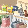 Organization Organizer Home Clothes Hangers Clothespin Multifunctional Clip Storage Garden 10/20/30PCS Laundry Hanger Racks