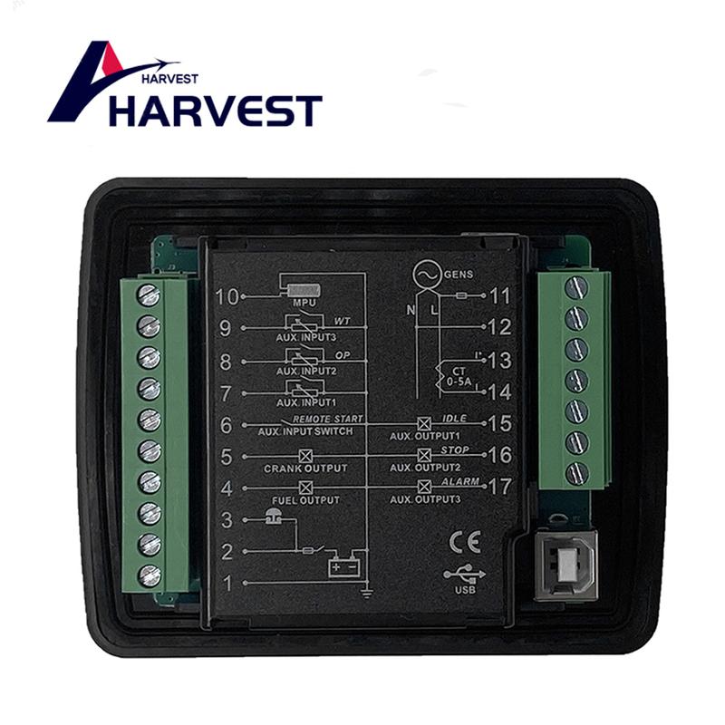 DC30D M Generator Control Module Small Diesel Genset Controller Panel With USB Programmable Interface Generator Parts