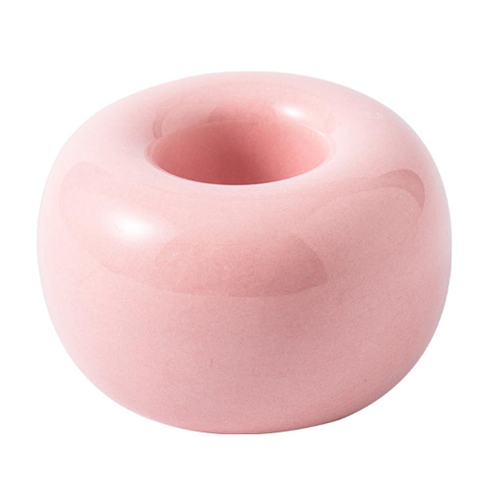 Simple Sweet Color Japanese Style Ceramic Material Toothbrush Base Pen Rack