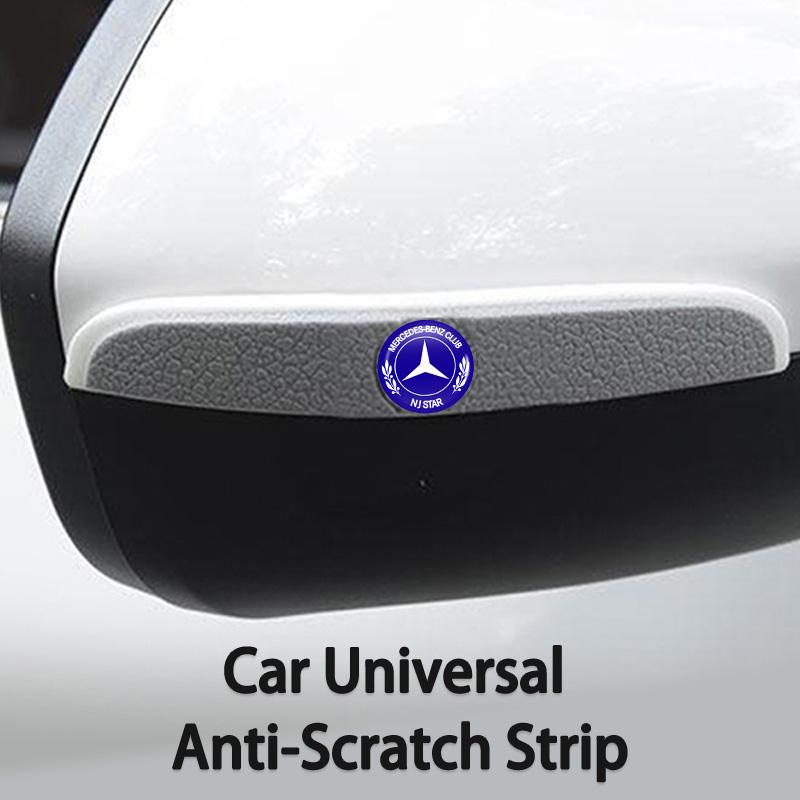 4pcsCar Door Protector Guard Strip Scratch Protection Stickers For Mercedes Benz AMG A C E S G Class W201 W210 W108 W204 W205 ZACDE1