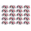 20Pcs Iron On Patch Embroidered Playing Card Patch Applique for Clothes Dress Hat DIY Accessories