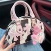 2023 New Autumn and Winter Bowling Design Handbag Simple and Versatile Crossbody Bag for Women