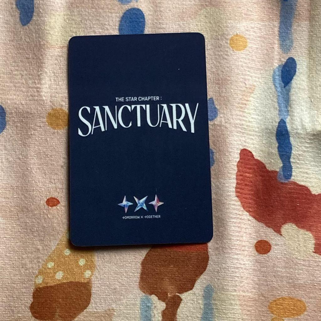 [USED] TXT Beomgyu SANCTUARY Kpop Nara Bonus Limited Trading Card