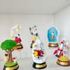 Re Ment  Peanuts Аниме Снупи SWING ORNAMENT Серфинг Пианино Фигурка Модель Игрушки Коллекционные Украшения Для Детей Подарок
