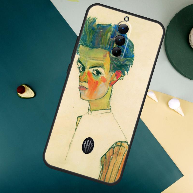 Egon Schiele Для ZTE Nubia Red Magic 8 9 8S 9S 10S Pro Plus 10 Air 6S 7S 7 Pro Red Magic 11 Pro Plus Чехол