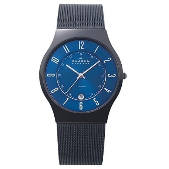 Часы Черные 1 размер [Skagen] Мужские [Номер модели T233XLTMN/F]