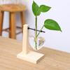 Wooden Vase Heart Shape Plant Flower Pot