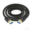 Двухсторонний USB 3.0 кабель для передачи данных (два male разъема), высокоскоростной для корпуса жесткого диска, охлаждающей подставки для ноутбука, ТВ-приставки