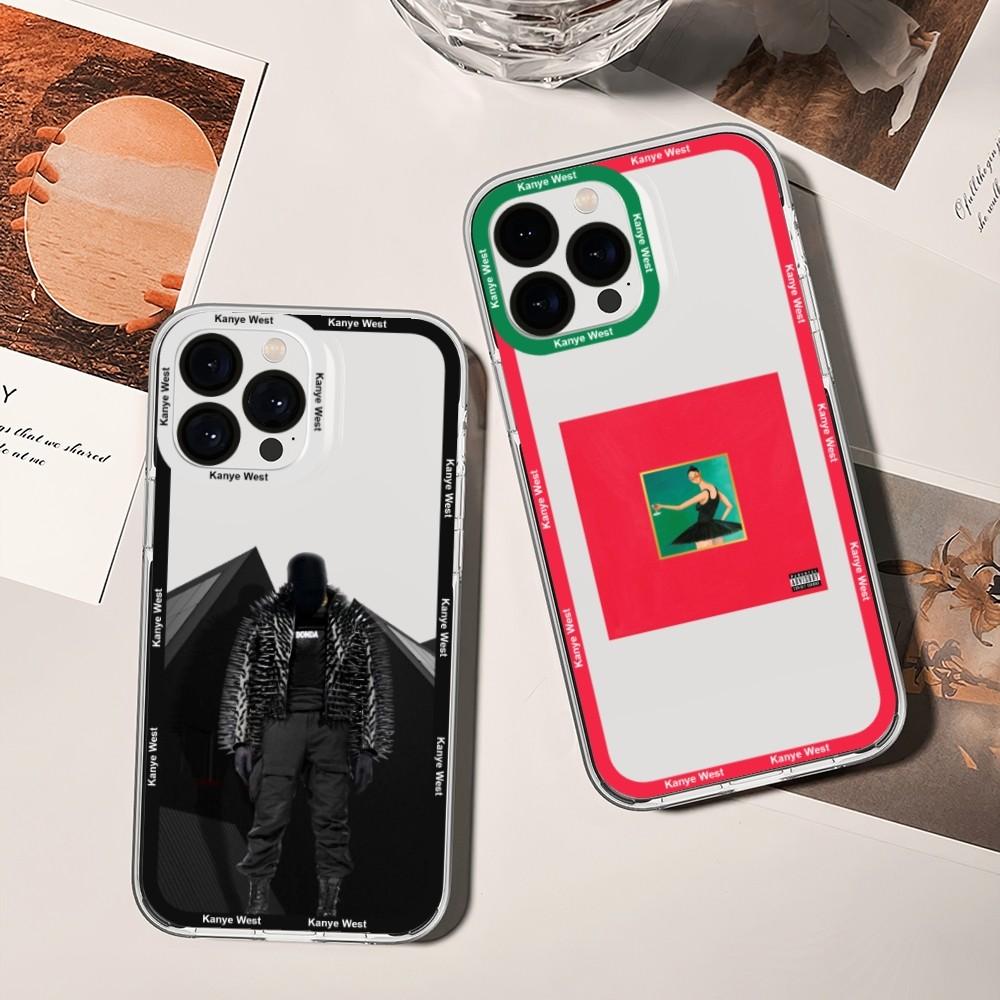 Чехол для телефона Kanye West Ye для iPhone 11 12 Mini 13 14 15 16 Pro Max Прозрачный корпус
