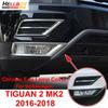 Стайлинг автомобиля для VW Volkswagen Tiguan 2018 2017 2016, автомобильный бампер, противотуманная фара, решетка радиатора, декоративная наклейка, аксессуары