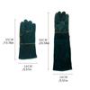 Ultra Long Anti-Bite Safety Glove Anti-Bite Work Gloves Leather Welding  Gloves  Cat Reptiles