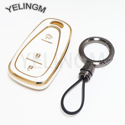 Чехол для ключа автомобиля для Chevrolet Chevy Cruze Traverse Spark Equinox Sonic Volt Bolt Malibu Camaro 2/3/4/5 кнопок Автомобильная оболочка Брелок