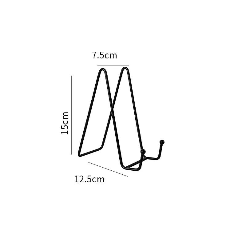 Стойки для демонстрации произведений искусства из железа, стеллаж для хранения, металлическая подставка-мольберт для фоторамки, масляной живописи, органайзер для книг, держатель для полок