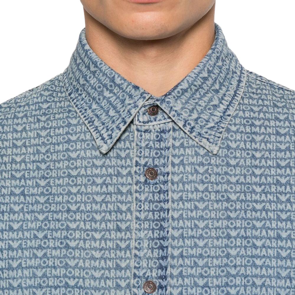 EMPORIO ARMANI FW25 Denim Jacket Men's EM003694-AF19756-MB001
