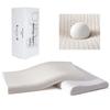 [Perfect for Low Pillowers] Ultra Slim 3cm Sleep Pillow, Low Pillow, Thin Memory Foam Pillow, Natural Latex, Extra Low Pillow, Adjustable Height,