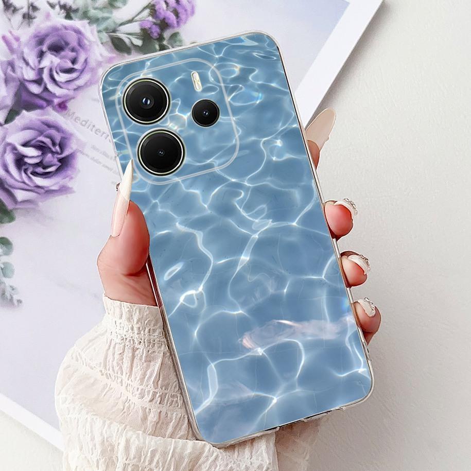 Силиконовый чехол для Xiaomi Redmi Note 14 4G EU 2025, чехол, крутой Лев Леопард Дракон Животные, мягкий тонкий чехол для Note14 4G EU, чехол