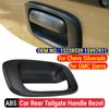 Car Rear Tailgate Handle Bezel Trim 15228539 Back Door Gate Handle 15997911 Door Handle Bezel for Chevy Silverado for GMC Sierra