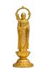 Buddha Statue Jizo Bodhisattva Buddhist Hideun Makita Original Model Statue for Praying for Safe Childbirth and Raising Takaoka Copperware Bosatsu