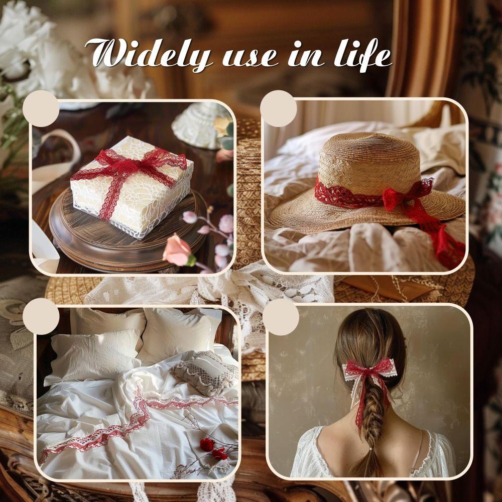 Подарочная упаковка своими руками Кружево Атласные ленты Свадебные букеты Упаковка тортов Односторонние ленты Блестящие банты ручной работы Шелковые ленты