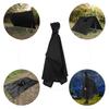 3-in-1 Waterproof Rain Poncho Lightweight Hooded Rain Coat Picnic Mat Blanket Sun Shelter for