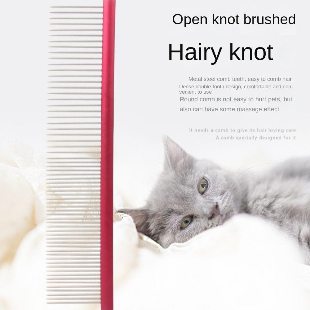 Расческа для удаления волос Pet Comb Light Алюминиевая чистящая щетка для триммера для волос Щетка для триммера для собак/кошек