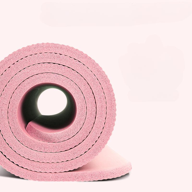 NBR Yoga Gymnastics Sleeping Mat Men's Sports Dance Fitness Mat Anti Slip Thickened Household Safety Anti Slip Yoga Mat