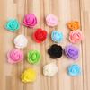 10/50/100 шт. 3 см пенопластовая роза для медведя искусственные цветы Diy подарочная коробка свадебные декоративные рождественские украшения для дома 20 цветов