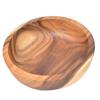 Бытовая кухня деревянная миска для еды суп фруктовый салат пищевой контейнер столовые приборы 32.5x10.5 см