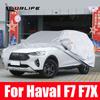 Для Haval F7 F7X 2022 2023 автомобильные чехлы водостойкие защита от пыли, дождя и снега, уличный чехол для всего тела, внешний вид