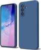 Case for Samsung Galaxy A36/A56 5G - Shockproof Case - Navy Blue Silicone - Flexible - Smooth