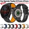 QuickFit 26мм 22мм для Garmin Tactix 8 51мм 47мм Ремешок Оригинальный браслет для Garmin Fenix E 8 7 7X 6 6X/Epix Pro/Enduro 3 Ремешок
