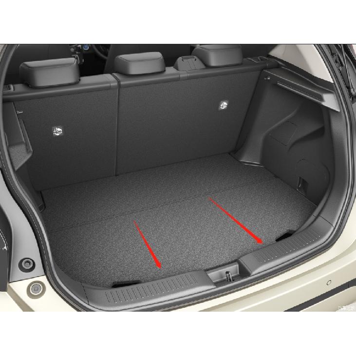 Для Toyota AQUA Обшивка багажника автомобильные аксессуары Нержавеющая сталь задний бампер Защитная крышка порога авто наклейка Стайлинг