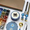 Wax Seal Stamp Set 24 Color Wax Seal Beads for Appreciation Cards, Gift Wrap, Sealing Envelope, Package Decorations