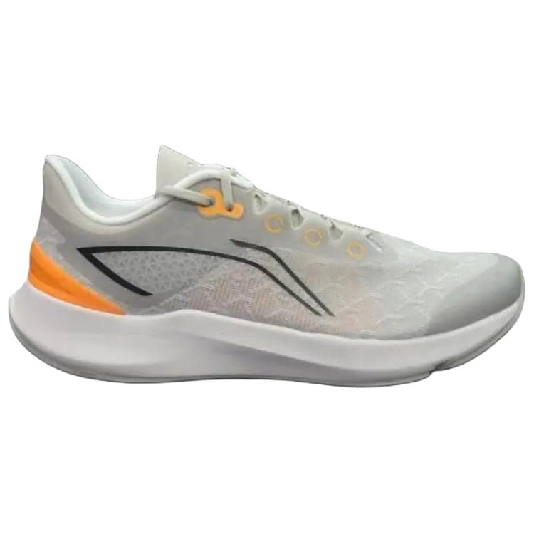 Li Ning Спортивная жизнь Коллекция Сетчатые Нескользящие Износостойкие Низкие Беговые Кроссовки Мужские Серые AGLU235-3