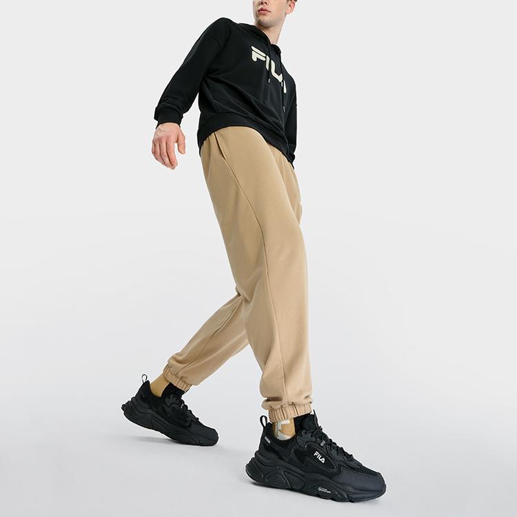 Fila Mars 1S+ Ретро Повседневные Спортивные Кроссовки Мужские кроссовки Черный F12M332117FBK