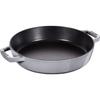STAUB Poêle En Fonte, Gris Graphite, 26 Cm - 40511-726-0