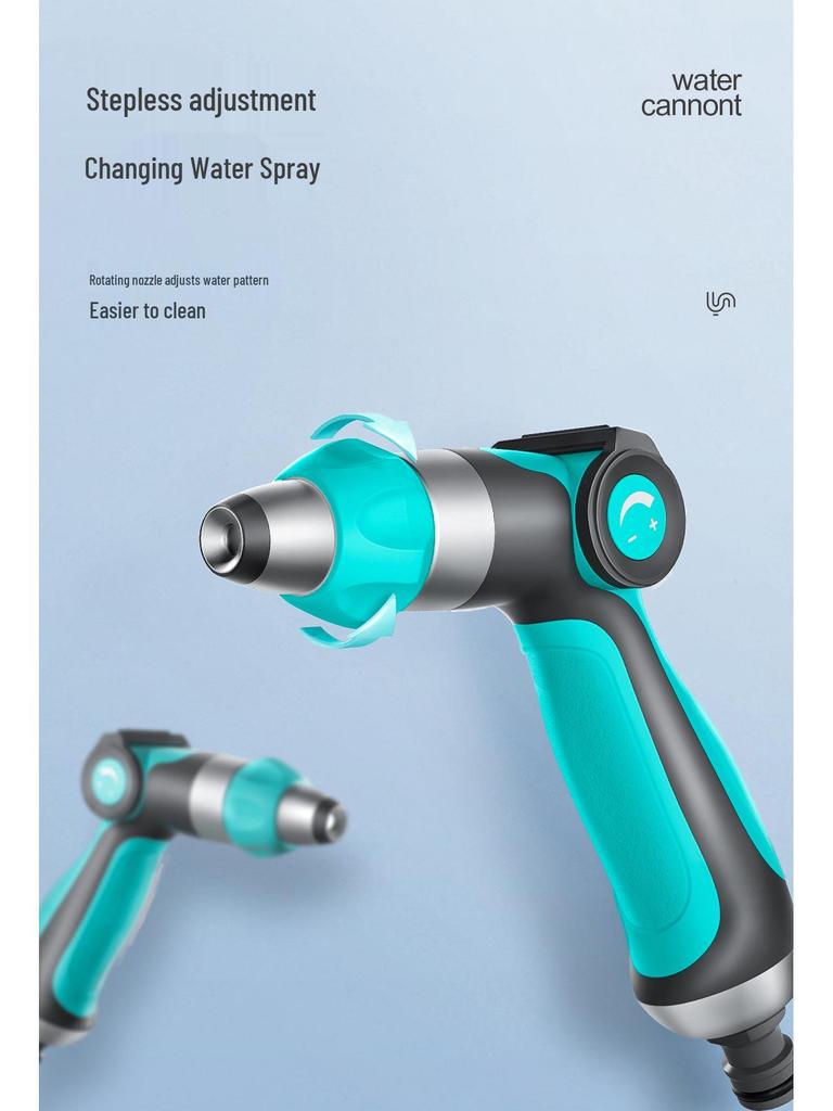 High-Pressure Water Gun: Garden Sprinkler & Floor Cleaner with Telescopic Hose