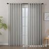 Faux Linen Sheer Curtains Bedroom Living Room Rod Pocket Window Drapes Ins Style Light Filtering