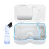 Коробка для зубных протезов, контейнер для хранения, контейнер для зубных протезов, футляр для хранения зубных протезов с зеркалом