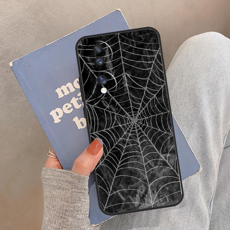 Чехол-маска с паутиной для Huawei Honor X8 X9a 50 70 Magic5 P40 P30 P20 Lite P50 Pro Nova 5T P Smart Z Cover