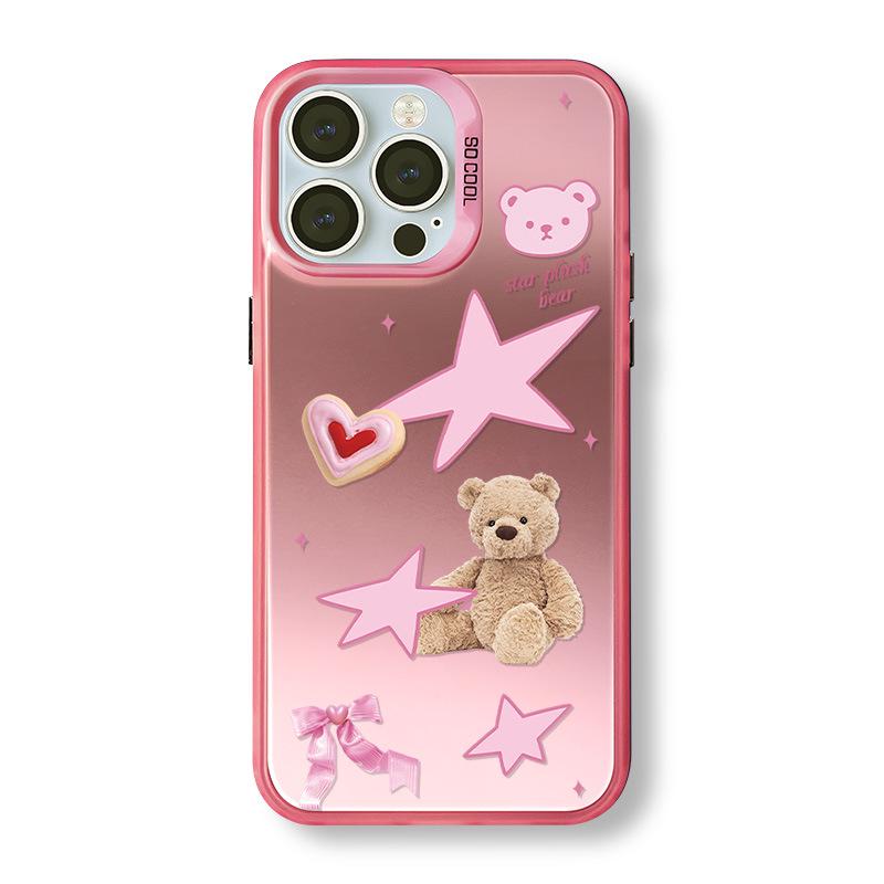 Матовый лазерный чехол Zhitai для iPhone 15/14 Pro Max с браслетом, совместимый с сериями 12/13/16