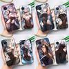 Чехол Genshin аниме Shenhe для Huawei Honor Magic 5 Lite 70 50 X8 X9 a P20 P30 P40 P50 P60 Pro P Smart Nova 9 5T