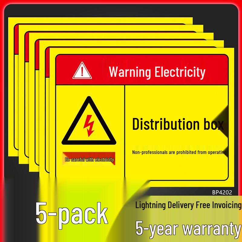 Electric Shock Warning Sign: Keep Out! Unauthorized Personnel Beware.