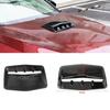 Universal Air Flow Vent Hood Scoop Cover Decorations for Honda BMW Mazda Car Bonnet Vent Carbon Fiber Look Accessories