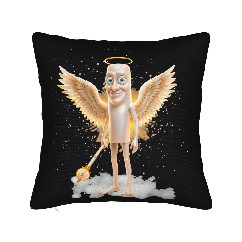 Tung Tung Sahur Calling Pillowcase Polyester Cushion Cover Decorative Italian Brainrot Throw Pillow Case Cover Home Wholesale