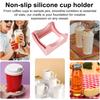 Silicone Cup Holder for Crafts Apply Vinyl Decals Easily Small Stand DIY Cup Decoration Kit for Bottles Mugs Glasses