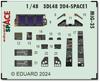 Eduard Space Decal Interior 3D Decal Parts Set Hobby Plastic Model Decal EDU 3DL48204 1/48 MiG-35 с травлением (для Босса)