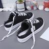 2025 New Spring Summer Women Canvas Sneaker Low Top Denim Sneakers Ladies Lace-Up Flat Canvas Board Shoes Women Zapatos De Mujer